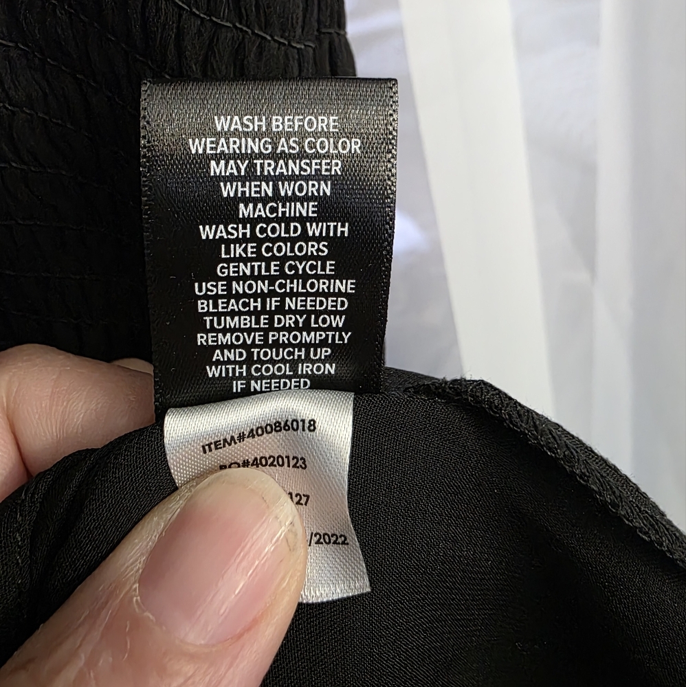 Torrid Black Sheer Ruffle Top - Picture 5 of 8